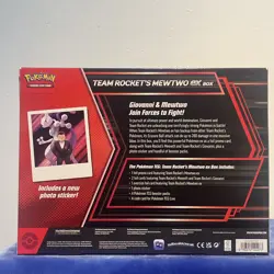 Pokemon TCG Team Rocket’s Mewtwo Ex Box Destined Rivals - BRAND NEW SEALED✅ 🔥 - Image 4