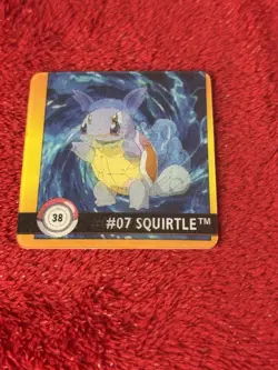 1999 Artbox Pokemon Action Flipz - Premier Edition Squirtle Wartortle #38 Lp- - Image 1