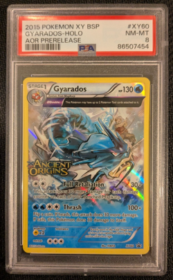 2015 Gyarados-Holo #XY60 (2015 XY AOR Prerelease) PSA 8 NM-MT - Pokemon - Image 1