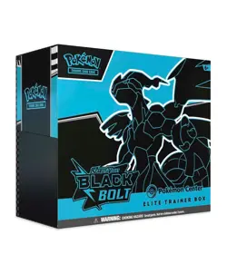Pokemon Scarlet and Violet Black Bolt Pokemon Center Elite Trainer Box ETB - Image 1