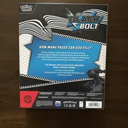 Pokemon Scarlet And Violet Black Bolt Binder Collection Sealed - Image 2