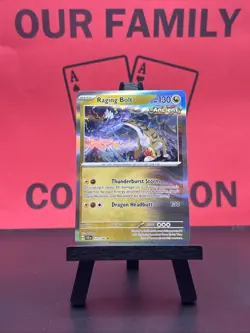 Raging Bolt 111/142 Stellar Crown Reverse Holo Rare Pokemon TCG 2024 NM - Image 1