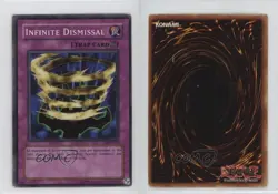 Infinite Dismissal Unlimited YuGiOh Pharaoh's Servant #PSV-072 2002 0kb5 - Image 3