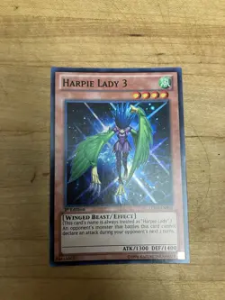 Harpie Lady 3 - LCJW-EN092 - LP - Super Rare - 1st ed - Yugioh - Image 1