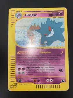 Pokemon Card Gengar Set Skyridge Holo Rare #H9 Eng GOOD - Image 2