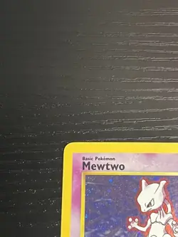 Pokemon TCG Mewtwo 10/130 Base Set 2 Holo Rare Vintage Card WOTC 2000 LP - Image 3