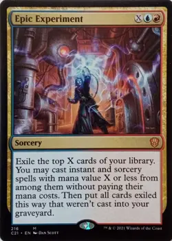 216 EPIC EXPERIMENT MYTHIC COMMANDER 2021 MTG CARD - Image 1