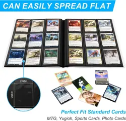 Durable Card Album with 360 Pockets - Perfect for Trading Card Collection - Image 5