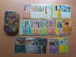 Pokemon TCG Mini Tin Electabuzz Card gift Bundle Holo Reverse Holo Job Lot - Image 1