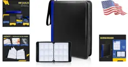 Elegant 9-Pocket Waterproof Trading Card Binder for Gaming Cards Collection - Image 2