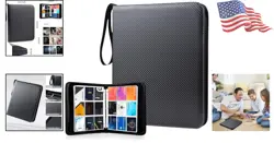 Durable Trading Card Binder - 900 Pocket Zippered Case for Ultimate Protection - Image 2