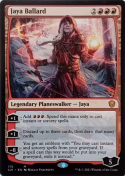 175 JAYA BALLARD MYTHIC COMMANDER 2021 MTG CARD - Image 1