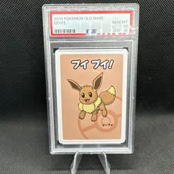 2019 Pokemon Old Maid Eevee PSA 10 Graded Card - Image 1
