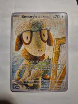 Smeargle as a Painter Pokemon x Van Gogh Black Star Promo ACG Art Card - NM - Image 1