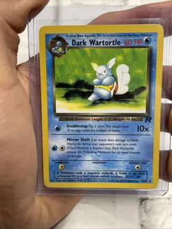 Pokemon DARK WARTORTLE - 46/82 - Team Rocket - Pokemon Card - NM Vintage WOTC - Image 1