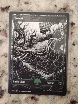Forest (277) Innistrad: Crimson Vow NM Basic Land MAGIC GATHERING CARD - Image 1
