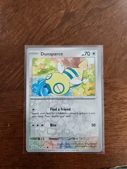 Dunsparce 156/193 Common | Paldea Evolved | Pokemon Card REV Holo - Image 1