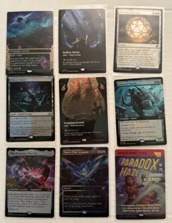 MTG Edge Of Eternities 9 Card Rares Lot - Image 1