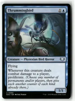 Thrummingbird Commander: Edge of Eternities MAGIC MTG NM - Image 1