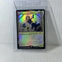 MTG Magic The Gathering: Final Fantasy Zidane Tantalus Thief #P-0005 Promo Foil - Image 2