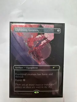 [1x] Lightning Greaves (1493) - Galaxy Foil Near Mint, English Secret Lair MTG M - Image 1