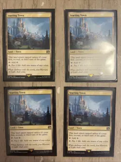 x1 Starting Town Near Mint NM FIN Final Fantasy MTG MAGIC (4 Available) - Image 1