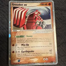 Pokemon 2006 Nintendo Promos Groudon EX Black Star Promo Card #38 - Image 1