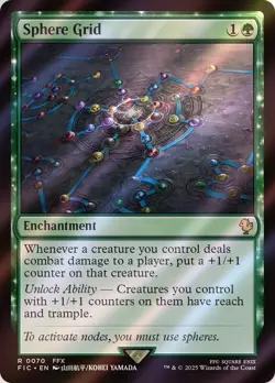 Sphere Grid SURGE FOIL - Commander Final Fantasy FIC 70 - EN NM MTG Magic - Image 1