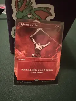 Lightning Strike MTG NM Near Mint Frank Frazetta Secret Lair - Image 1