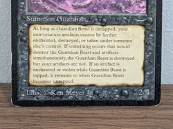Guardian Beast Arabian Nights MTG Card Very Good Condition Magic Gathering - Image 3