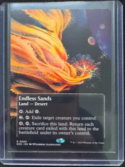 Endless Sands (Borderless 60) - NM - MTG - EOE - Image 1