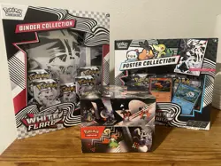 Pokemon - Black Bolt and White Flare - Mini Tin Display Sealed Bundle - Image 1
