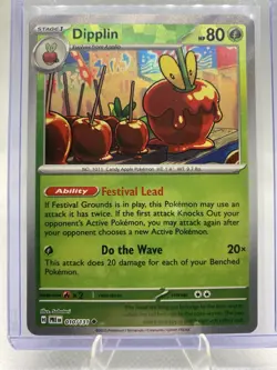 Dipplin 010/131 Master Ball Reverse Holo Pokemon TCG Prismatic Evolutions NM - Image 1