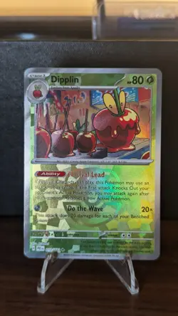 Dipplin 010/131 Master Ball Reverse Holo Pokemon TCG Prismatic Evolutions NM - Image 1