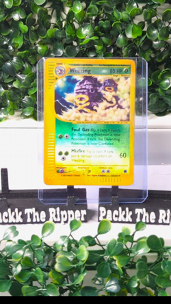 Weezing 32/165 Expedition Set E Reader MP Vintage Reverse Holo Rare Pokemon - Image 2