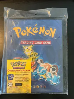 Cartes Pokemon Classeur Portfolio Bloc Wizards Set de Base NEUF SCELLE - Image 1