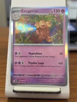 Exeggutor 024/091 Holo Rare Pokemon Paldean Fates NM - Image 1