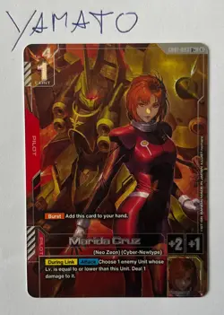Gundam Card Game - Marida Cruz GD01-093 Alt R+ - Image 1