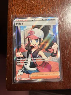 Hilda 164/086 Full Art Ultra Rare White Flare Pokemon TCG Trainer Card - Image 1