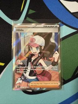 Hilda 164/086 Full Art Ultra Rare White Flare Pokemon TCG Trainer Card - Image 1