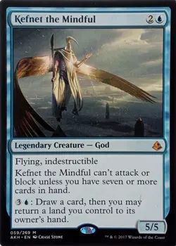 059/269 KEFNET THE MINDFUL MYTHIC AMONKHET MTG CARD - Image 1