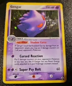 Pokemon TCG 2006 Legend Maker Gengar Holo Rare Card 5/92 LP Condition SCA - Image 1