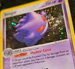 Pokemon TCG 2006 Legend Maker Gengar Holo Rare Card 5/92 LP Condition SCA - Image 2