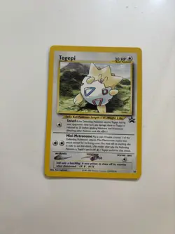 Togepi Pokemon Card Black Star Promo 30 TCG CCG - Image 1