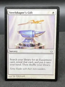 Steelshaper's Gift Fifth Dawn Regular Uncommon Magic The Gathering Card - Image 1