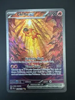 Chi-Yu ex 259/193 Special Illustration Rare Paldea Evolved Pokemon Card - Image 1