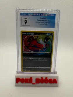 Pokemon TCG Yveltal 046/072 Shining Fates Amazing Rare Card - CGC 9 MINT - Image 1