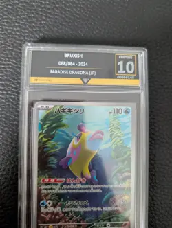 Bruxish Pristine 10 slab graded card 068 JP Pokemon TCG 2024 - Image 2