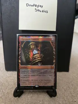 Chromatic Lantern Foil Near Mint Masterpiece Series: Kaladesh Inventions MTG - Image 1