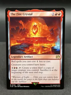 The Fire Crystal - MTG - Final Fantasy - Image 1